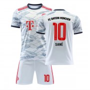 Bayern Munich Barn Fotballdrakter 2021-22 Leroy Sane 10 Tredjedrakt